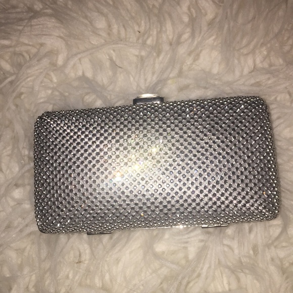 bedazzled clutch